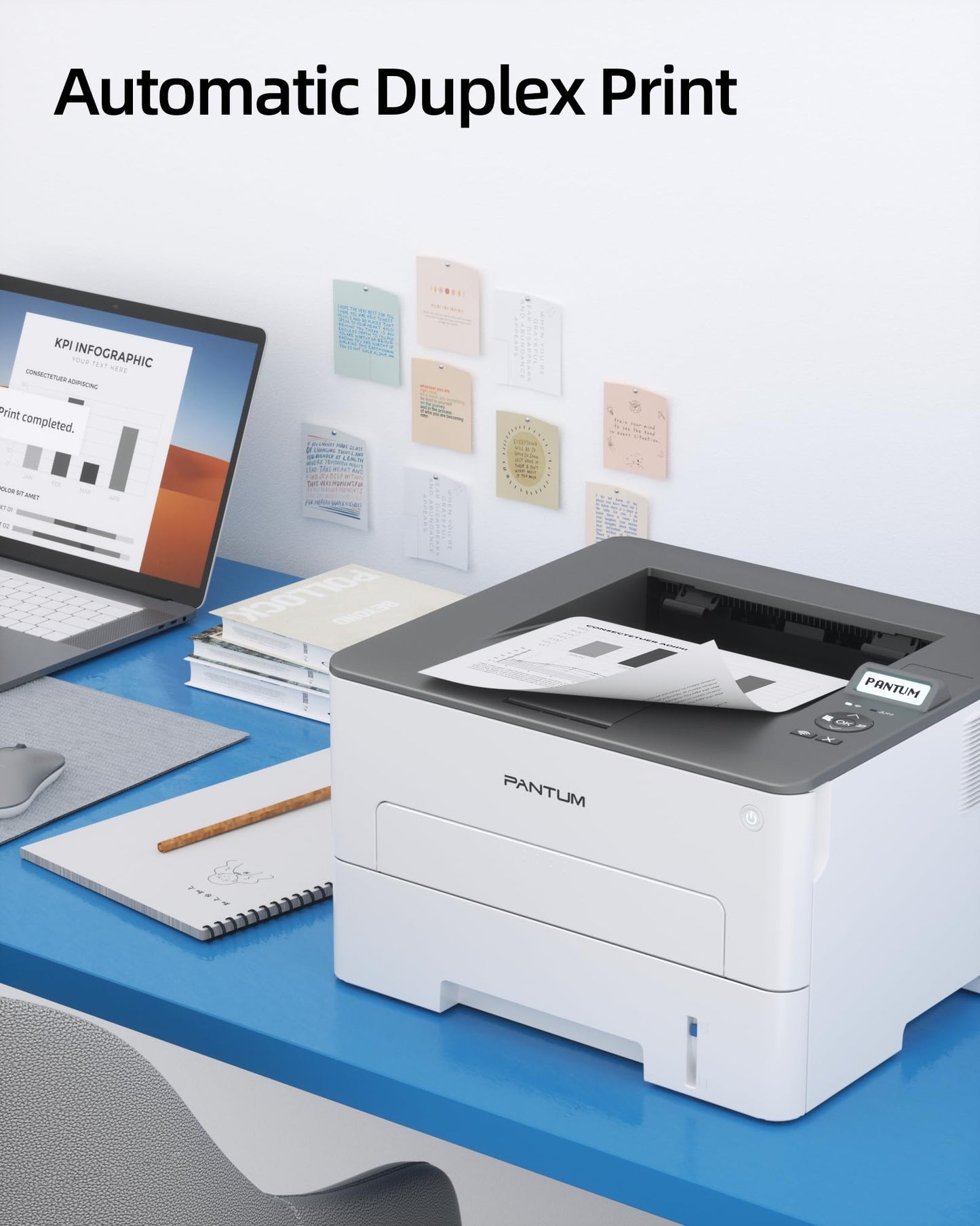 - Pantum P3018DW Wireless Laser Printer | Monochrome Auto Duplex Laser Printers -