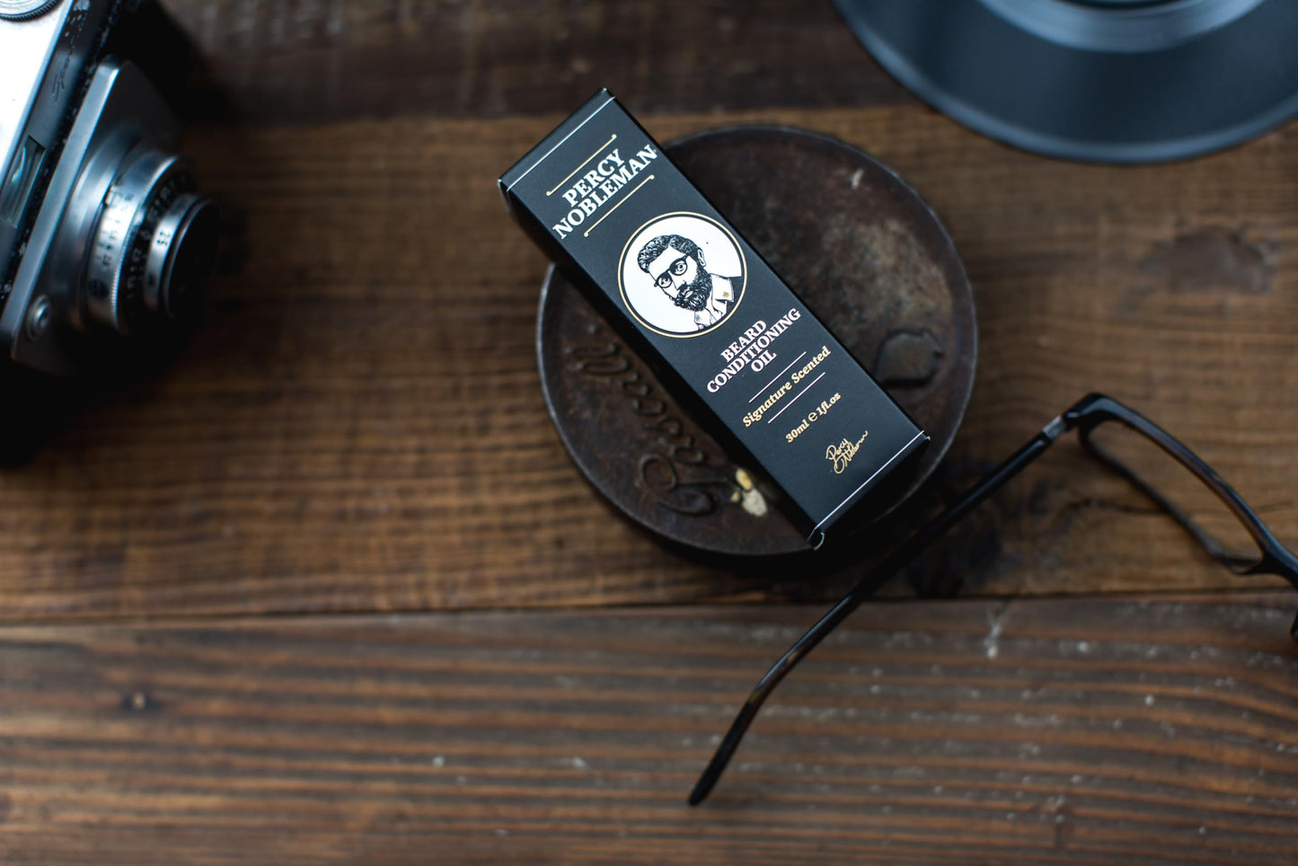 Beard Oil by Percy Nobleman, 99% Beard Conditioning Oil With a Mixture of Quality Ingredients that Softens and Conditions your Facial Hair. (30ml)