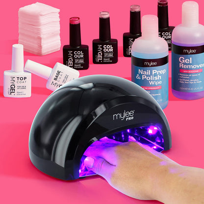 - Mylee Complete Professional Gel Nail Polish | LED Lamp Kit -