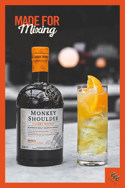 - Monkey Shoulder Smokey Monkey Blended Malt Scotch Whisky | 70cl -