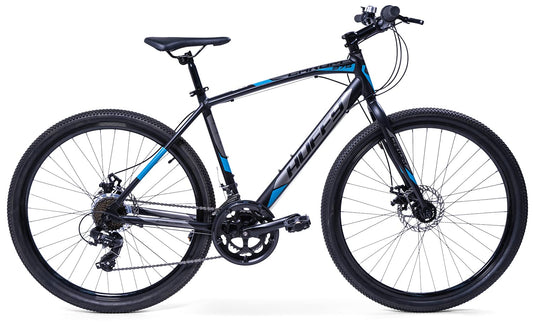- Huffy Carom Mens 27.5 Hybrid Hardtail Gravel Bike | 14-Speed -