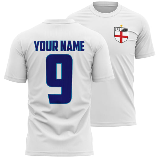 - Personalised England Football Shirt Adults 2024 -