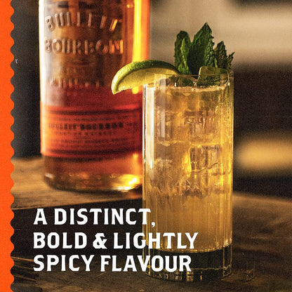 Bulleit Bourbon Frontier Whiskey | 45% vol | 70cl | American Bourbon Whiskey | Iconic Frontier Inspired Bottle | for Cocktails and American Drinks | Subtle & Complex