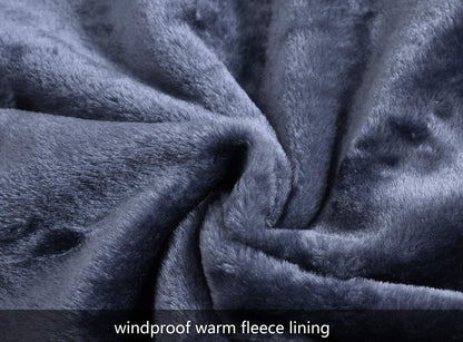 - donhobo Men's Fleece Jacket | Waterproof Warm Jacket | Windproof Camping Hiking Coat -