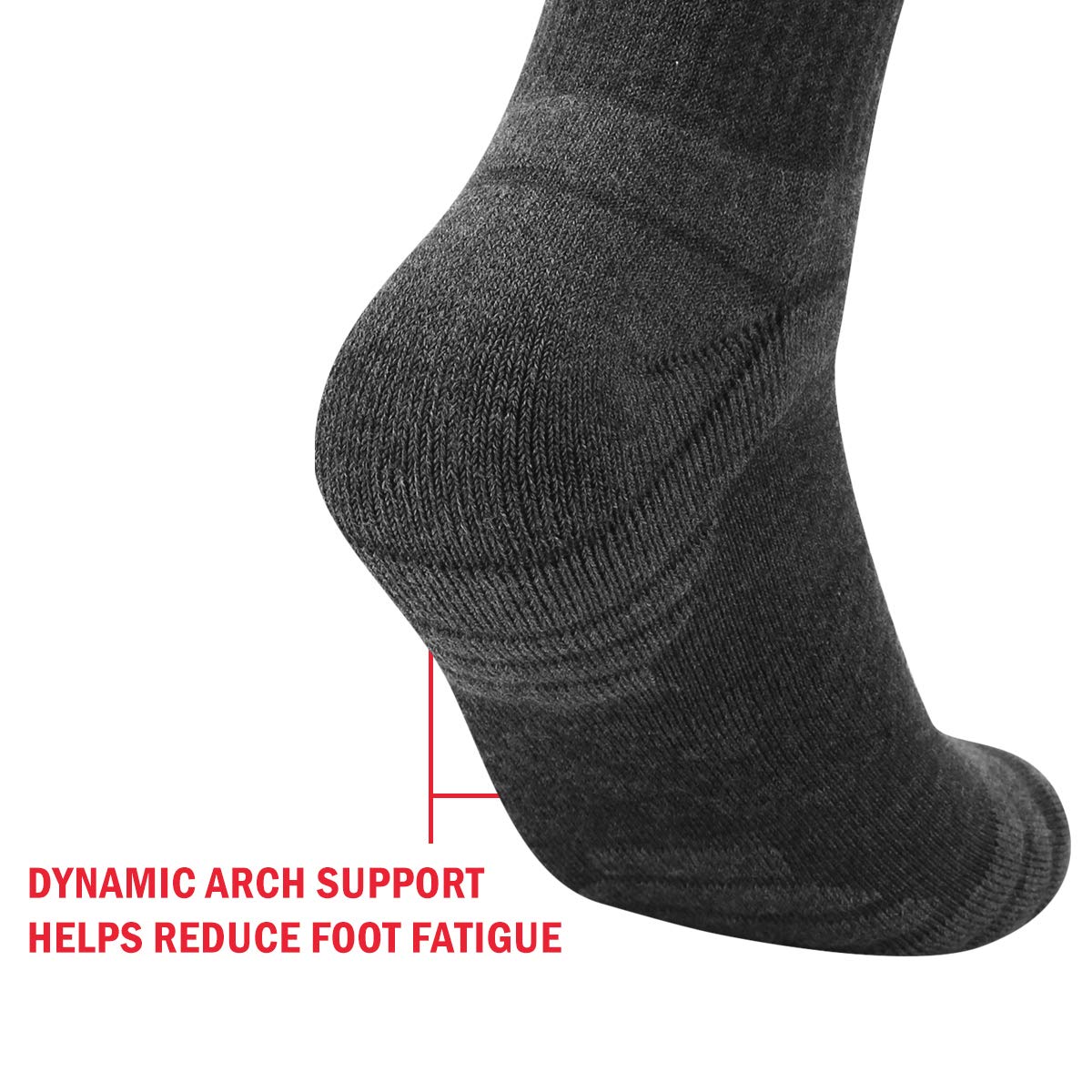 - YUEDGE Mens Walking Hiking Socks Warm Thick Winter Work Sports Socks for Men 9-12 Anti Blister Cushioned