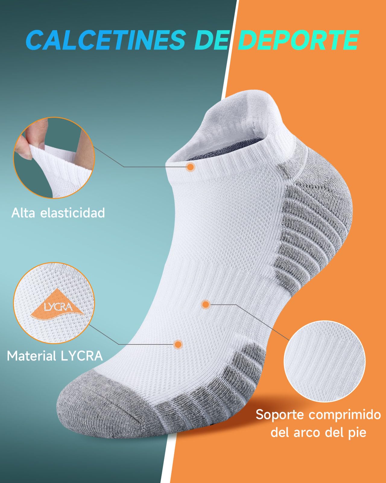 - TANSTC | Running Socks | Anti-Blister | Cushioned Sports Socks -