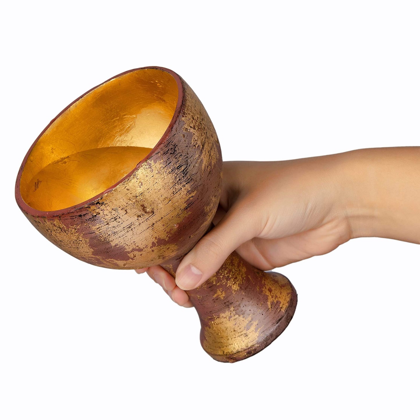 - SINSEN Indiana Jones Holy Grail Cup | Golden Chalice | 1:1 Resin Replica -