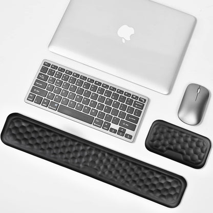 - Giecy Keyboard Mouse Wrist Rest | Ergonomic Keyboard Support Pad Wrist Rest -
