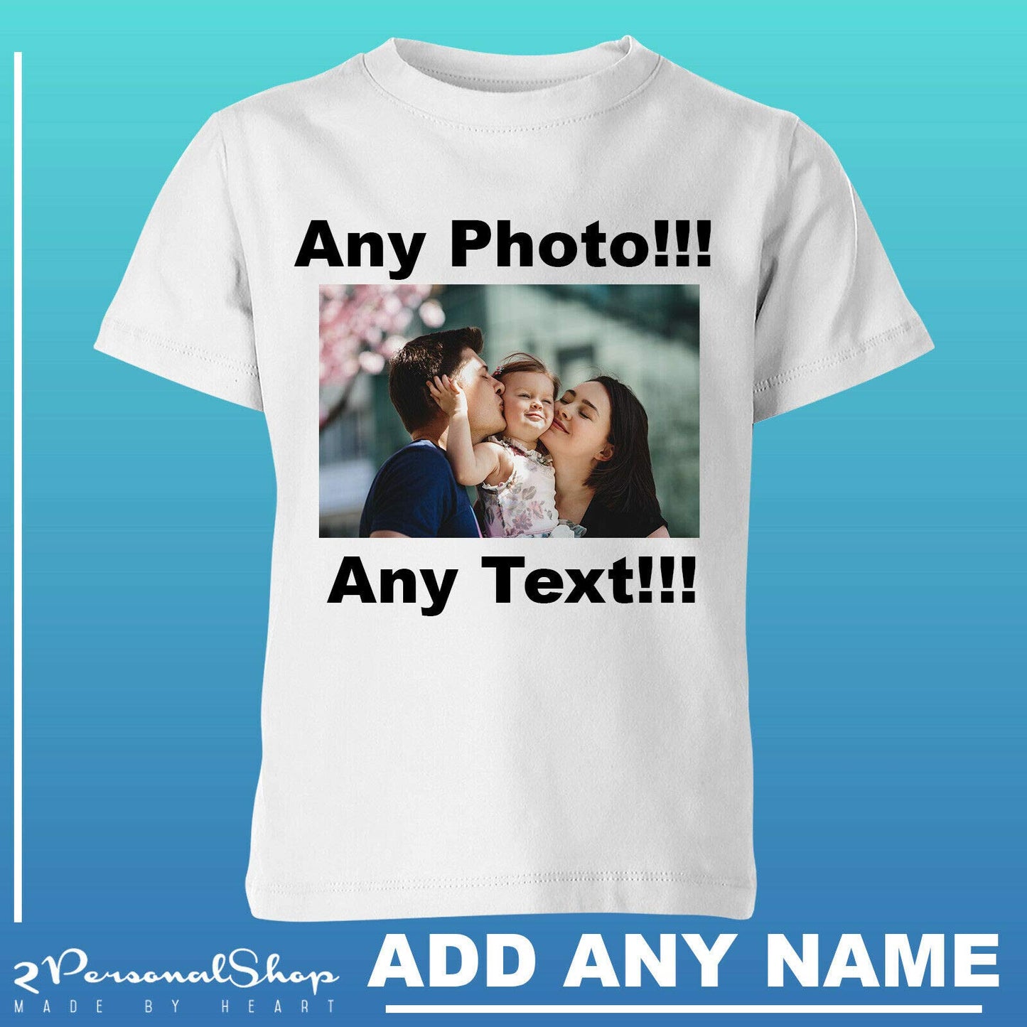 - Personalised Photo T-Shirt -