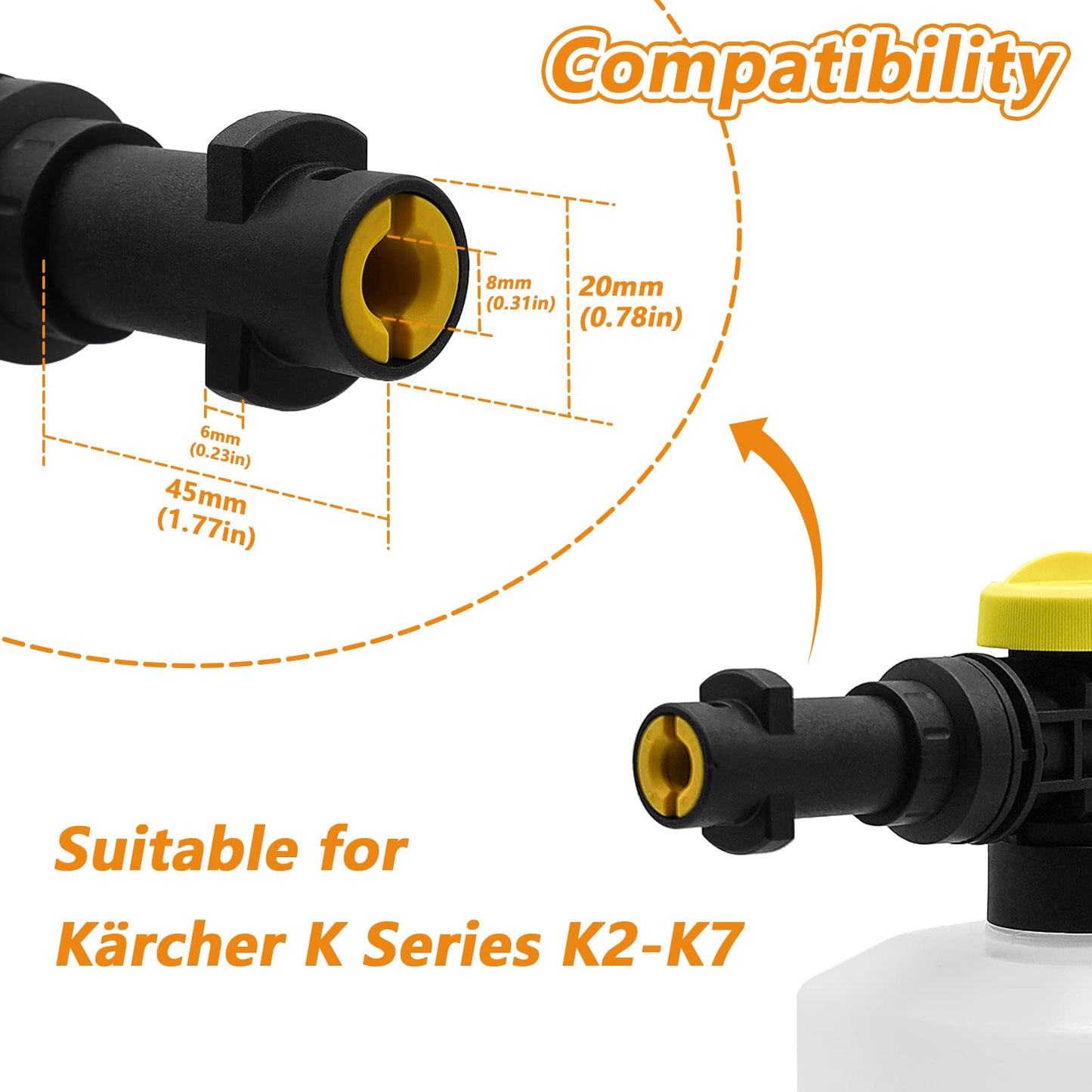 - Fai Top 750ML Karcher Snow Foam Lance -