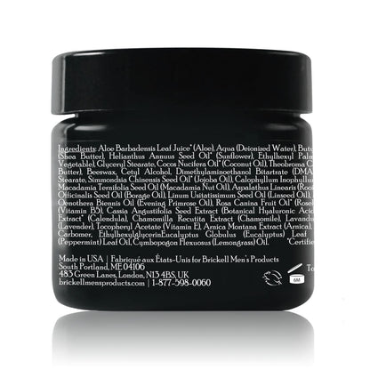 Brickell Men's Revitalizing Anti-Aging Cream For Men, Natural and Organic Anti Wrinkle Night Face Cream To Reduce Fine Lines and Wrinkles, 59 mL, Scented