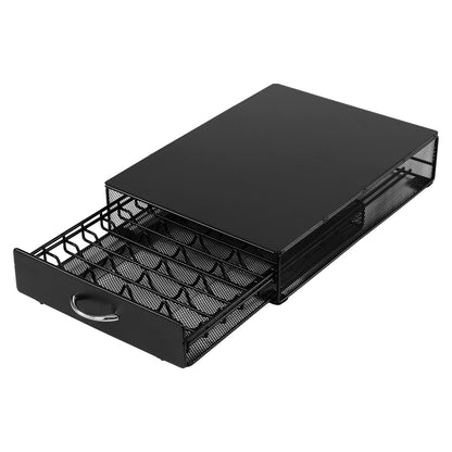 - SYSYLY | Coffee Pod Holder | Coffe Pod Storage | Compatible with Lavazza Mio,Nespreso Vertuo,Tchibo Cafissimo Capsules | 40 Pod Capsule Holder -