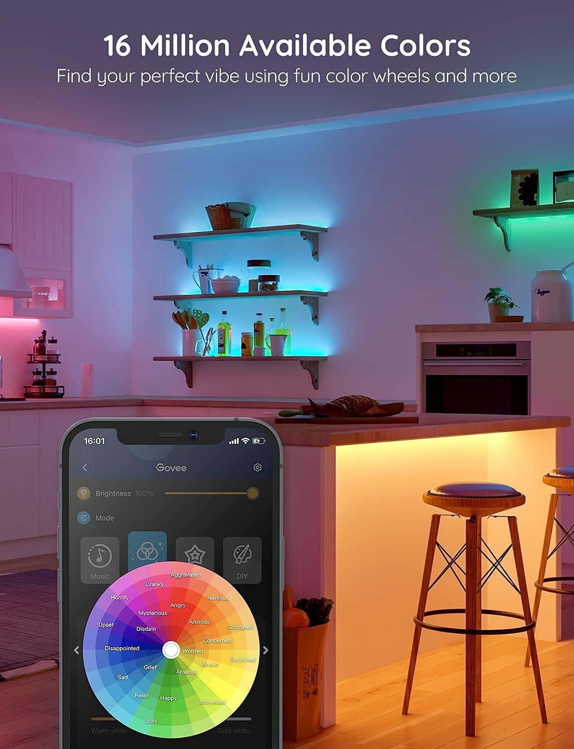 - Govee 30M LED Strip Lights | Bluetooth | App Control -