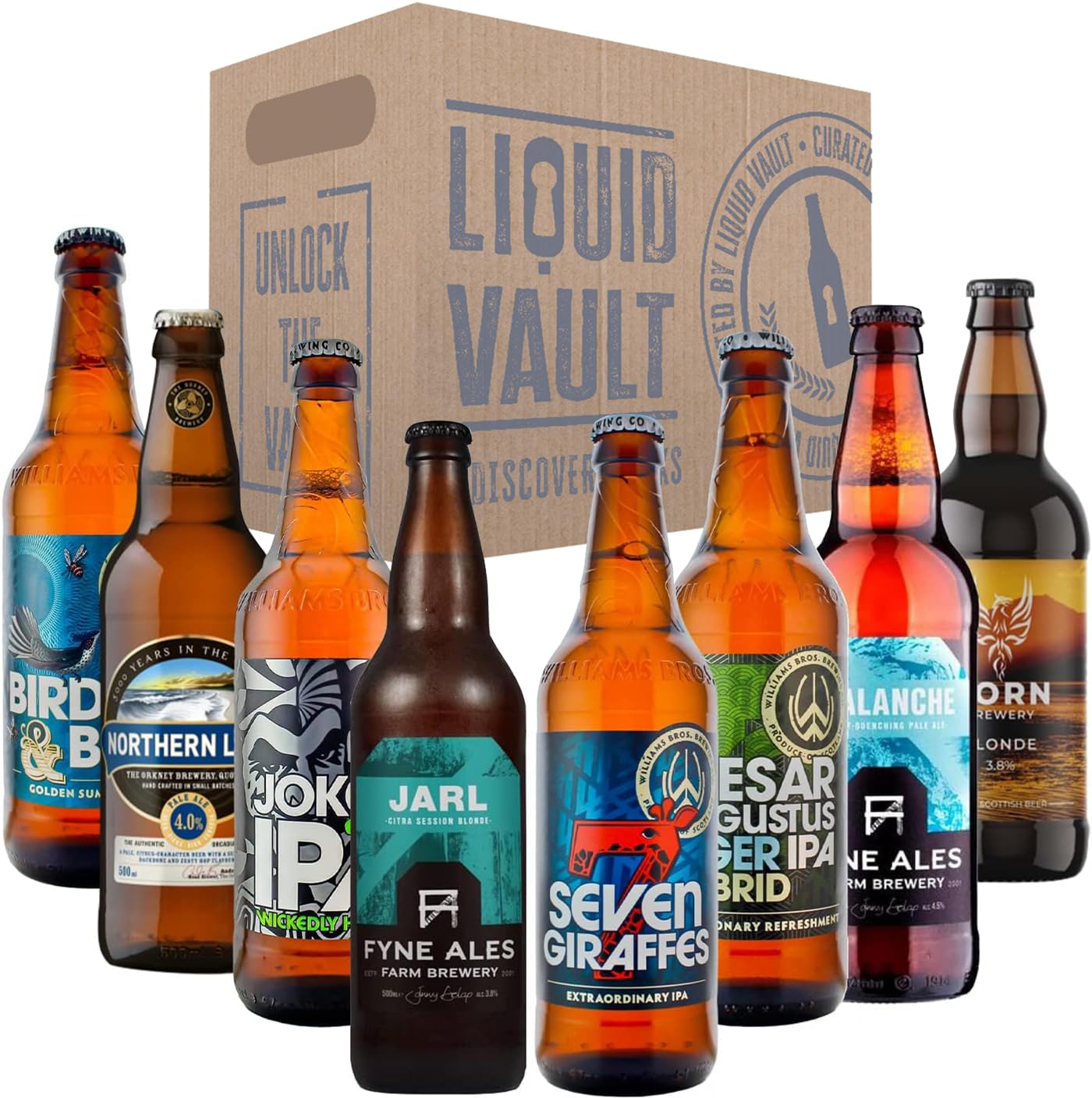 - Scottish Real Ale Discovery Beer Box | A Mixed Case of 8 Real Ales from Scotland -