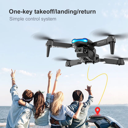 - SyncTech E99S Pro FPV Drone | Built In Camera 1080P | 3 Batteries - 60+mins Flight time | HD Transmission | Drone for Kids and Pros | HD -