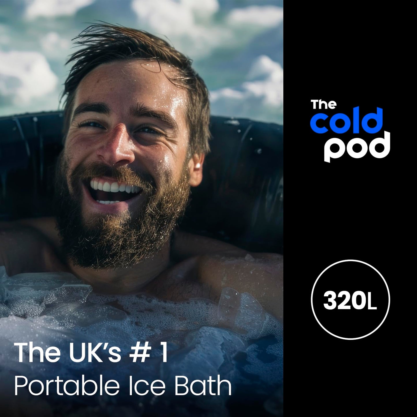 - The Cold Pod Ice Bath Tub | 320L Cold Plunge Tub | Cold Water Therapy Tub for Recovery & Cold Plunge -