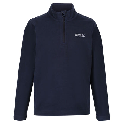 - Regatta Kids Hot Shot II 1/2 Zip Fleece | Navy -