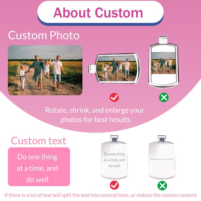 - FIKCIK Personalised Photo Keyring -