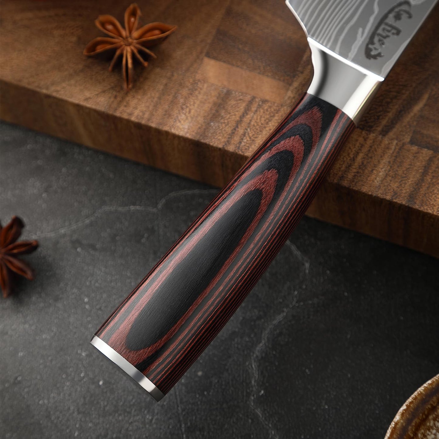 - GoFire Chef Knife 8 Inch Ultra Sharp Chefs Knife | Blade High Carbon Stainless Steel Kitchen Knife -