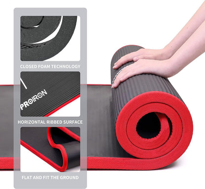 - PROIRON Pilates Mat | Edge Protection | Non-Slip | Yoga Mat -