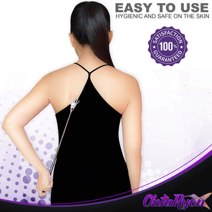 - OntaRyon Telescopic Back Scratcher | Novelty Gifts for Men & Women | Portable Handheld Massage Stick -