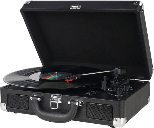 - DIGITNOW!Three Speeds Turntable Retro Record Player with Built-in Stereo Speakers -