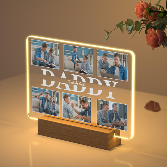 - Personalised Gifts for Dad | Custom Picture Frame Album -