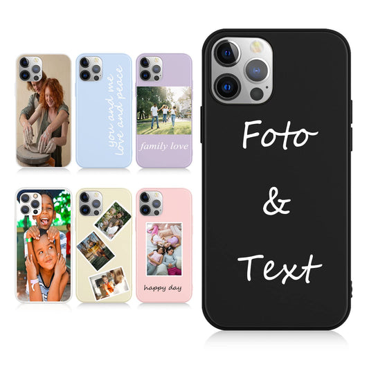 - Yoedge Personalised Phone Case for iPhone 15 14 13 12 11 Pro Max Mini Xr Xs X 8 7 Plus SE 2020 2022 6s 6,Personalised Image/Text/Logo/Photo Custom Design Soft Silicone TPU Rubber Shockproof Case Cover
