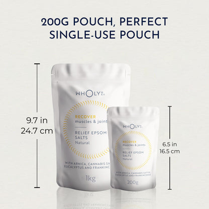 - WholyMe Epsom Bath Salts for Muscle Recovery