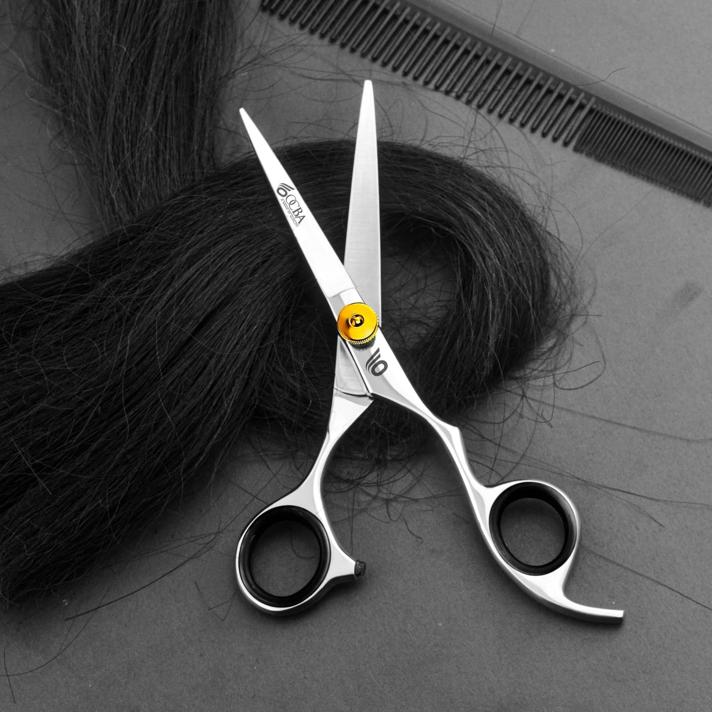 - OCBA Professional Hairdressing Scissors | Barbers & Hairdressers | 6" -