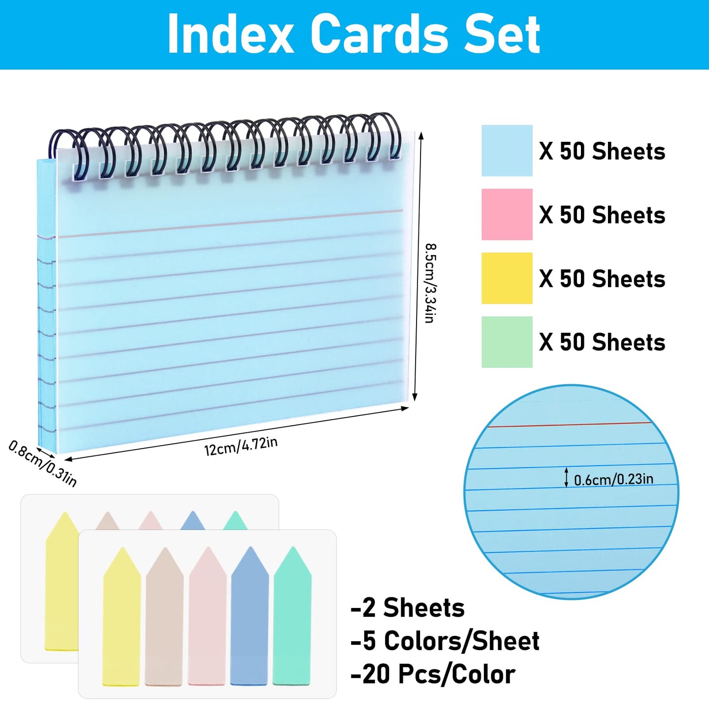 - Revision Cards x 200 Sheets -