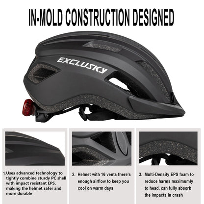 - Exclusky Bike Helmet | Cycle Helmet -