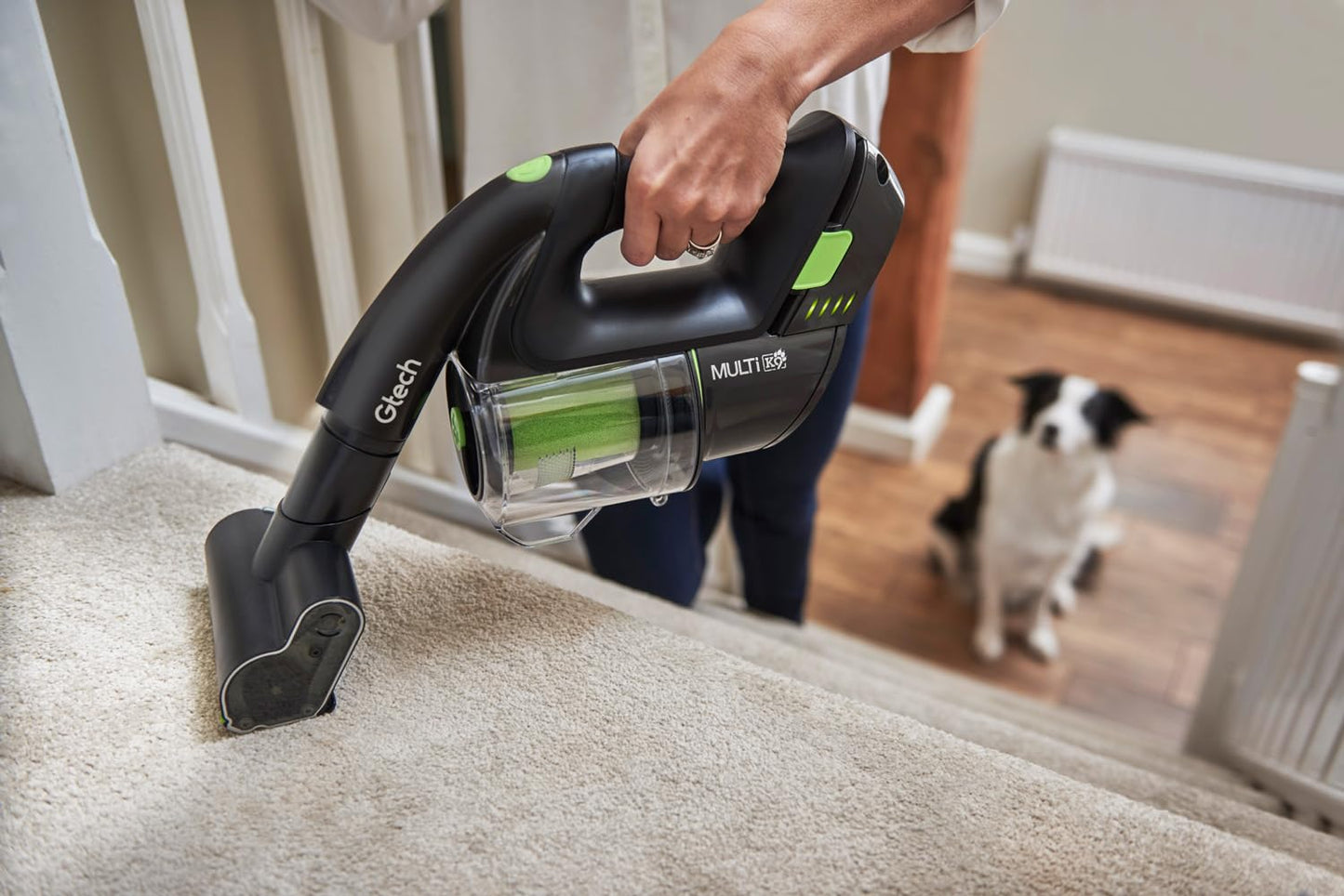 - Gtech Multi MK2 K9 | Cordless Handheld Vacuum Cleaner | Reinforced with Aluminium | 22V Li-ion Battery -