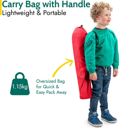 - Trail Eagle Kids Camping Chair | Red | Lightweight Folding Garden Beach Seat | For Ages 2 to 6 Years Old -