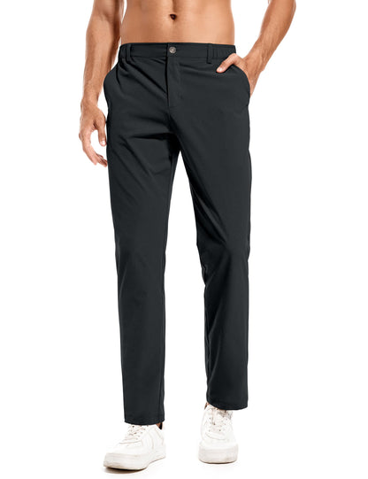 - Holure Men's Golf Trousers | Waterproof Straight-Fit Golf Pants | Lightweight Stretch Outdoor Pants -