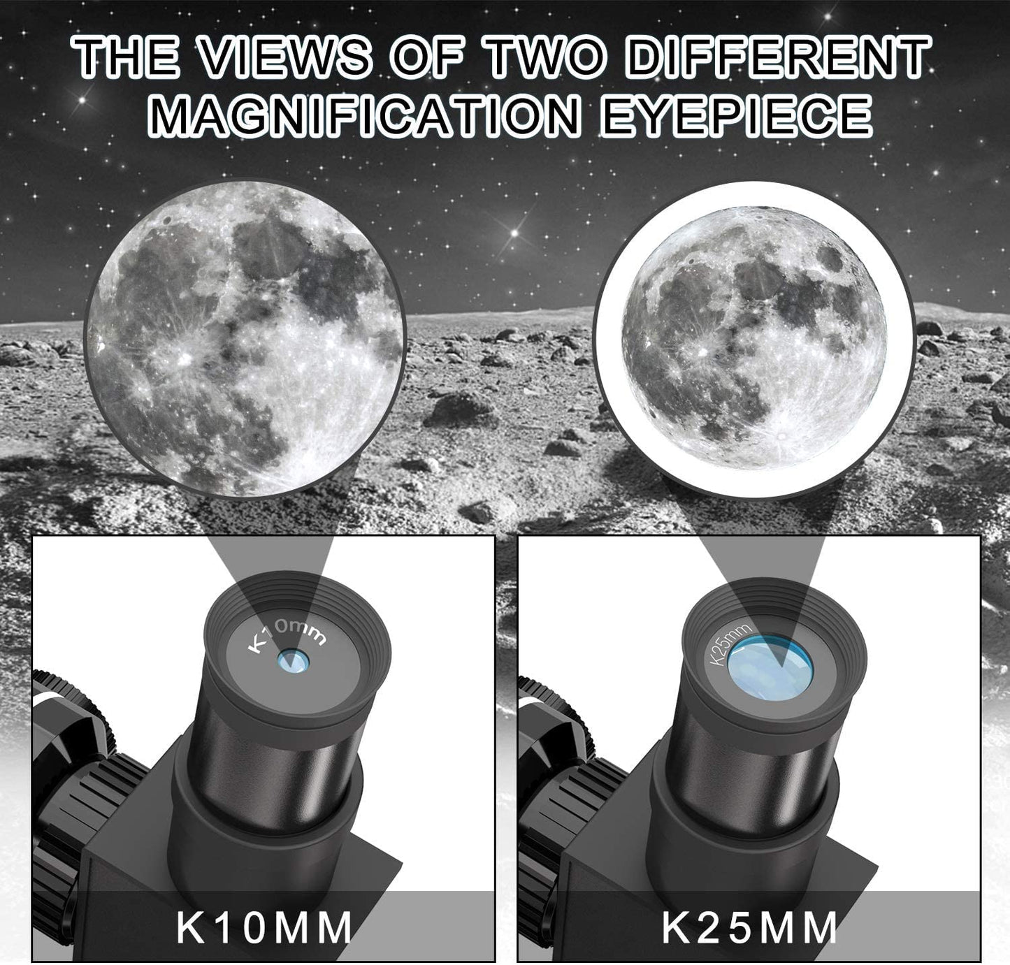 - EMARTH Telescope | 70mm Astronomical Refractor Telescope with Adjustable Tripod | Finder Scope -