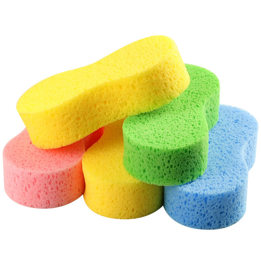 - Temede | Car Wash Sponge |5pcs | Large All Purpose Sponges for Cleaning |