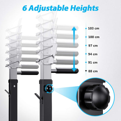 - WINNOW Adjustable Weight Lifting Bench with Dip Station