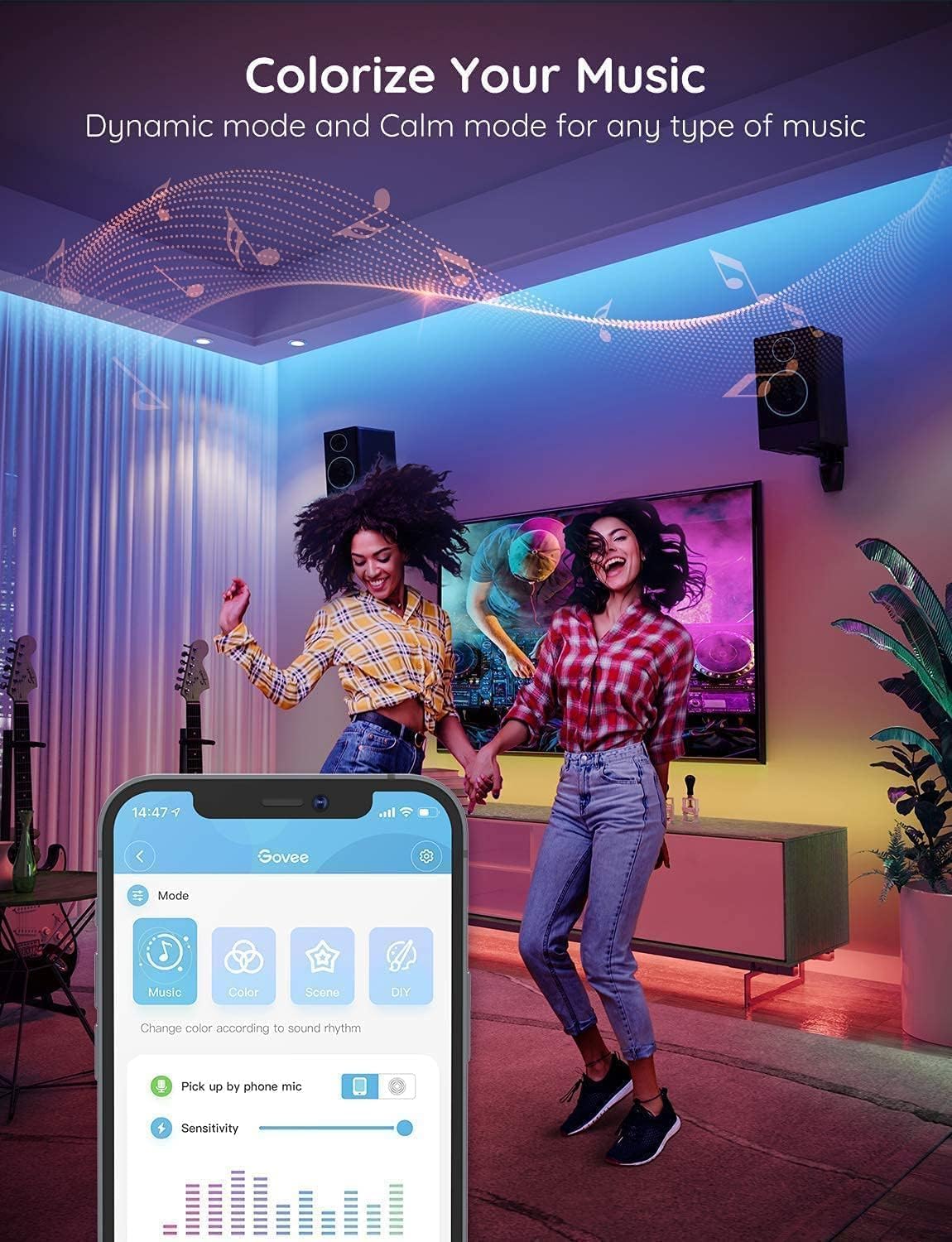 - Govee 30M LED Strip Lights | Bluetooth | App Control -
