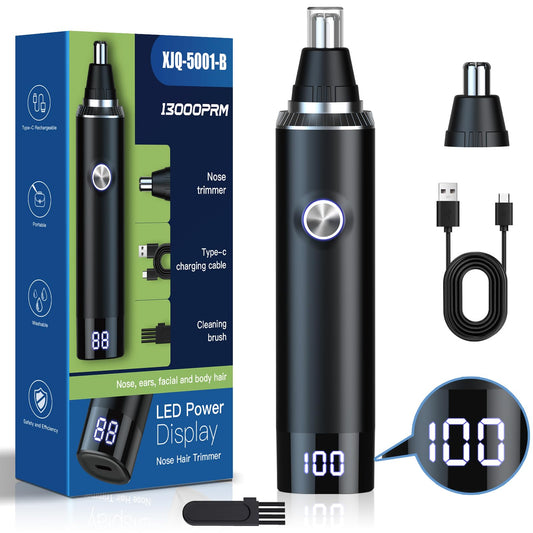 - Rechargeable Nose Hair Trimmer for Men | 2024 Upgrade -