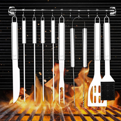 - SEDOL BBQ Tools Set | 18pcs Heavy Duty Stainless Steel BBQ Accessories -