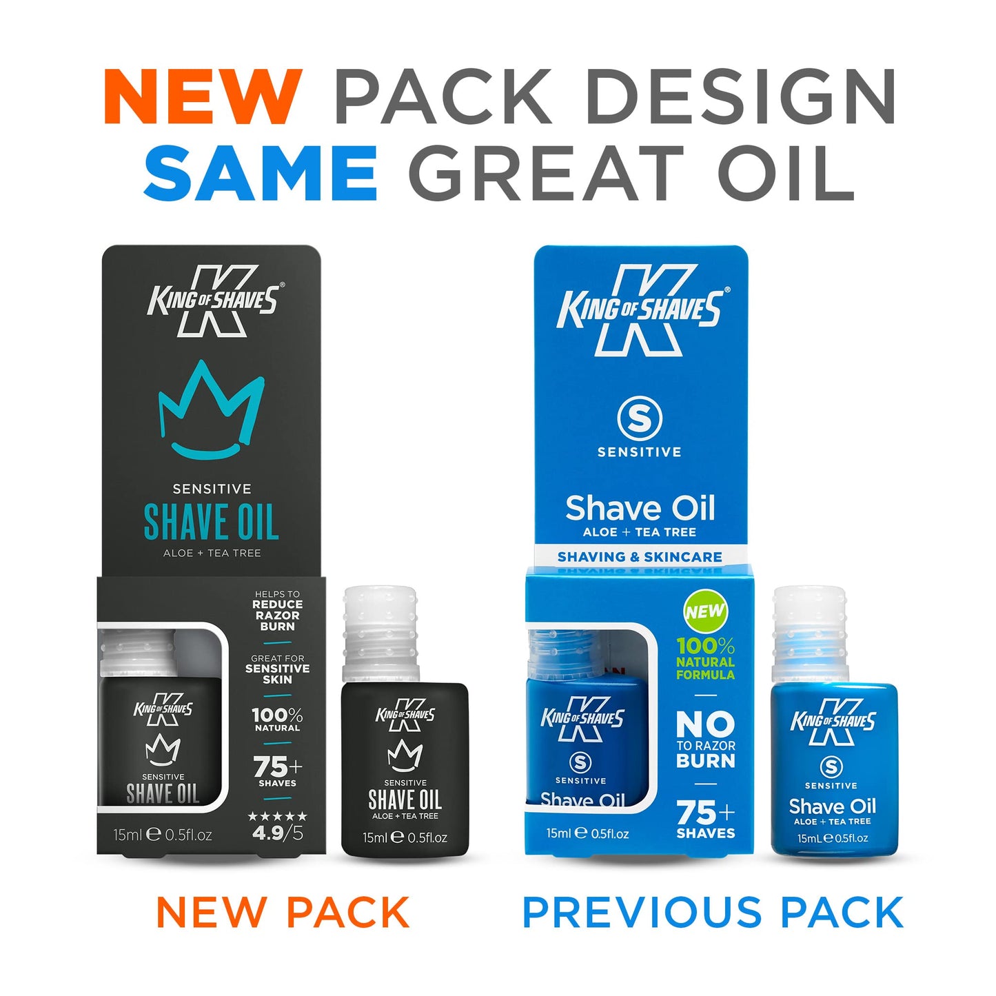 - King Of Shaves Sensitive Shaving Oil For Men | For A Close and Comfortable Shave -