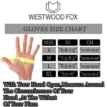- WESTWOOD FOX WFX Cycling Gloves Full Finger Mountain Bike Gloves Touchscreen