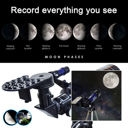 - EMARTH Telescope | 70mm Astronomical Refractor Telescope with Adjustable Tripod | Finder Scope -