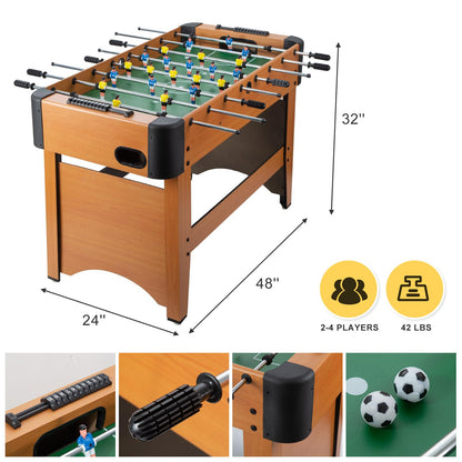 - Football Table Game | 48 inches Soccer Tabletop -