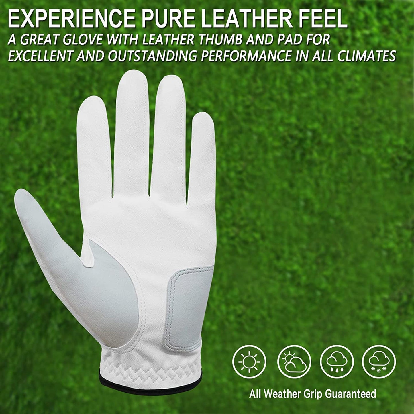 - FINGER TEN Golf Gloves Men | Left Hand -