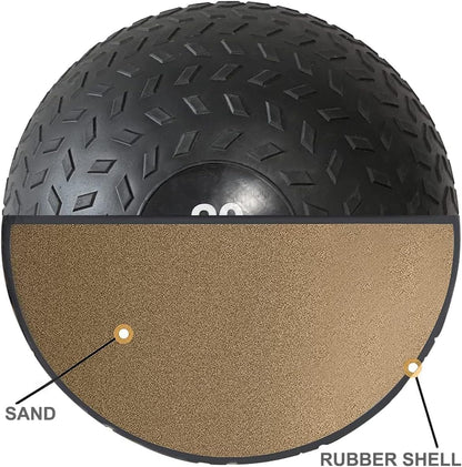 - Fitness Slam Ball | No Bounce Weights -