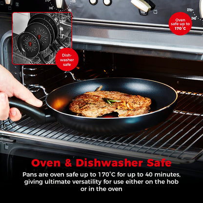 - Tower T700301 SmartStart Classic | Aluminium Frying Pan | Easy Clean -