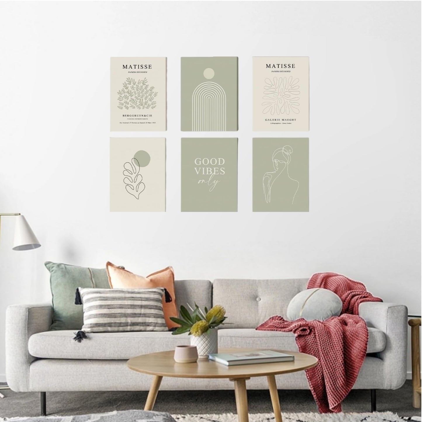 - Lslandmood Modern Abstract Pictures and Wall Art Decor -