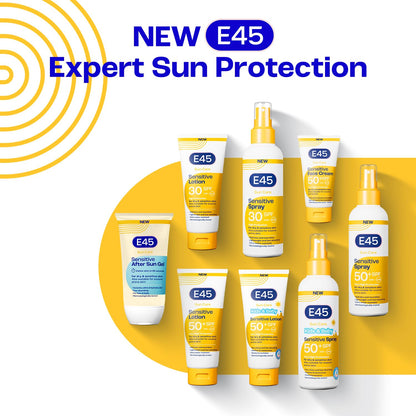 - E45 Sun Body Cream Spray for Sensitive Skin | Hydrating Sun Spray |  Sensitive Skin and Eczema Prone Skin -